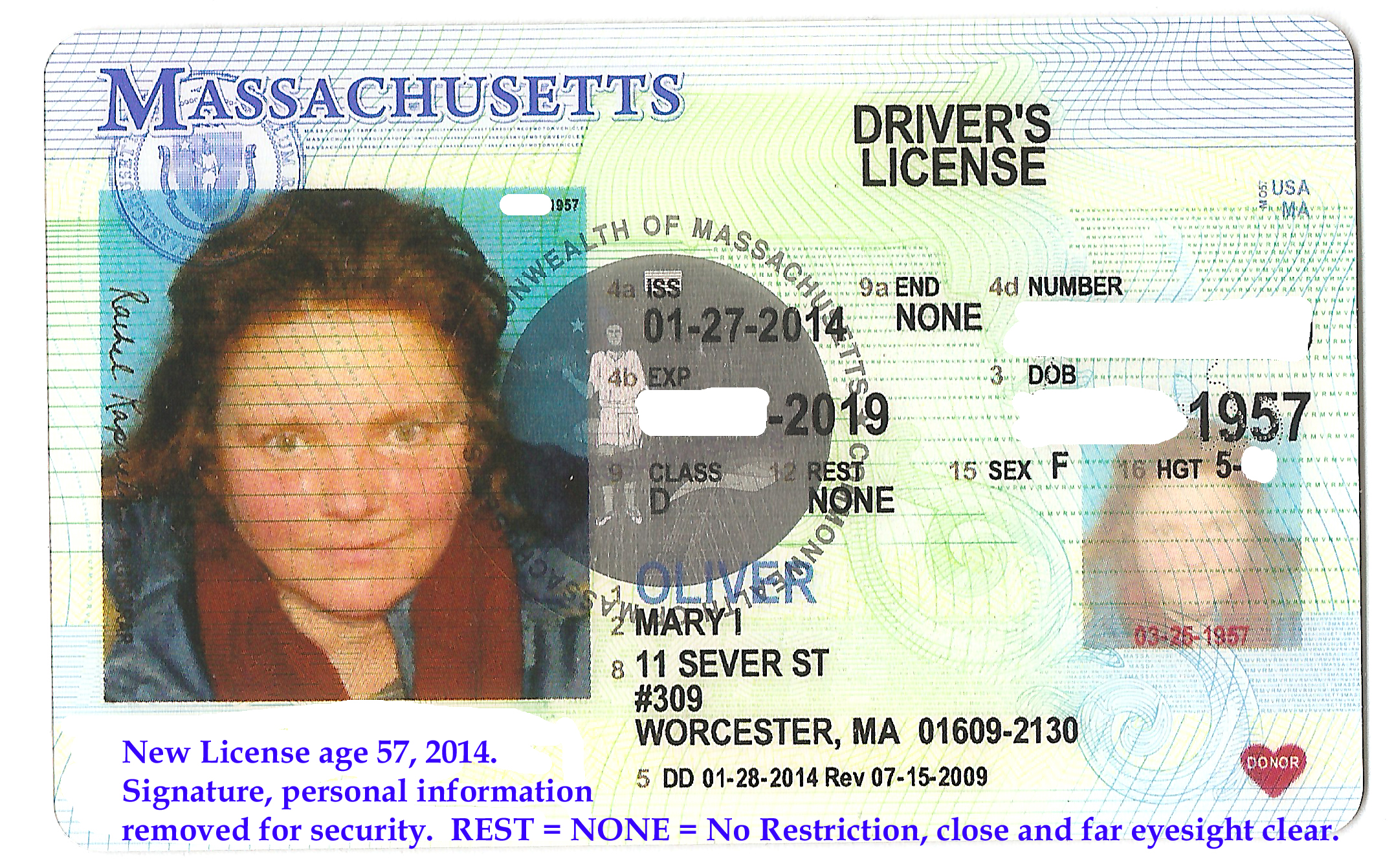 New License Jan, 2014